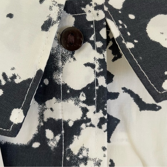 Top Paw Black Bleach Button Up Dress Shirt for Dogs Size XL - Picture 5 of 12